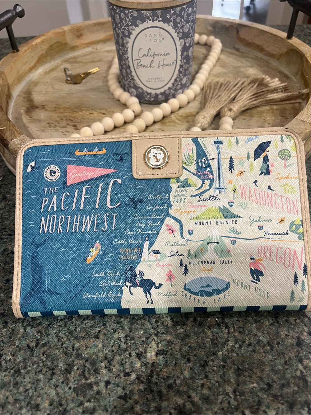 Spartina Pacific Northwest large wallet